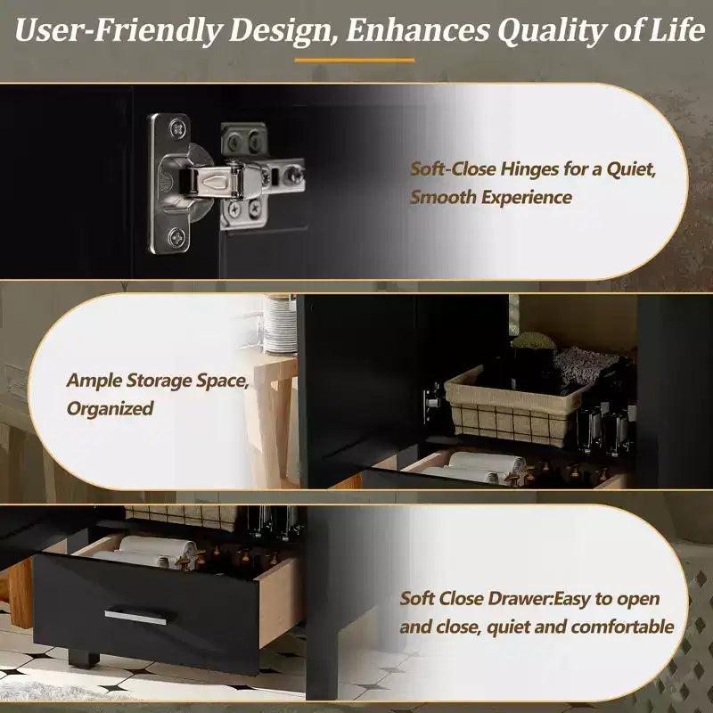 20.28 Bathroom Vanity with Sink, Bathroom Storage Cabinet with Drawer for Small Space
