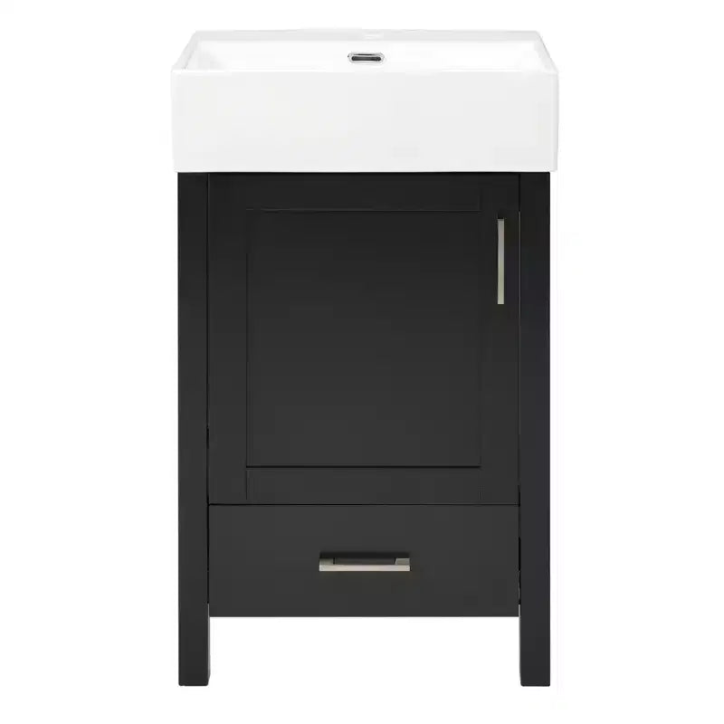 20.28 Bathroom Vanity with Sink, Bathroom Storage Cabinet with Drawer for Small Space