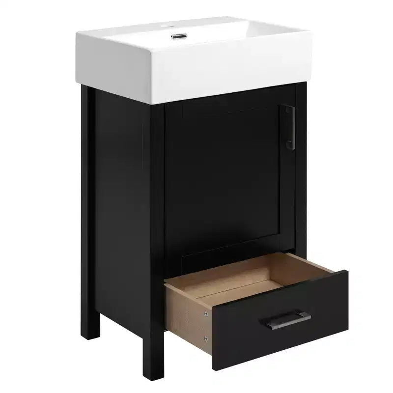 20.28 Bathroom Vanity with Sink, Bathroom Storage Cabinet with Drawer for Small Space