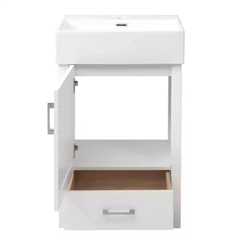 20.28 Bathroom Vanity with Sink, Bathroom Storage Cabinet with Drawer for Small Space