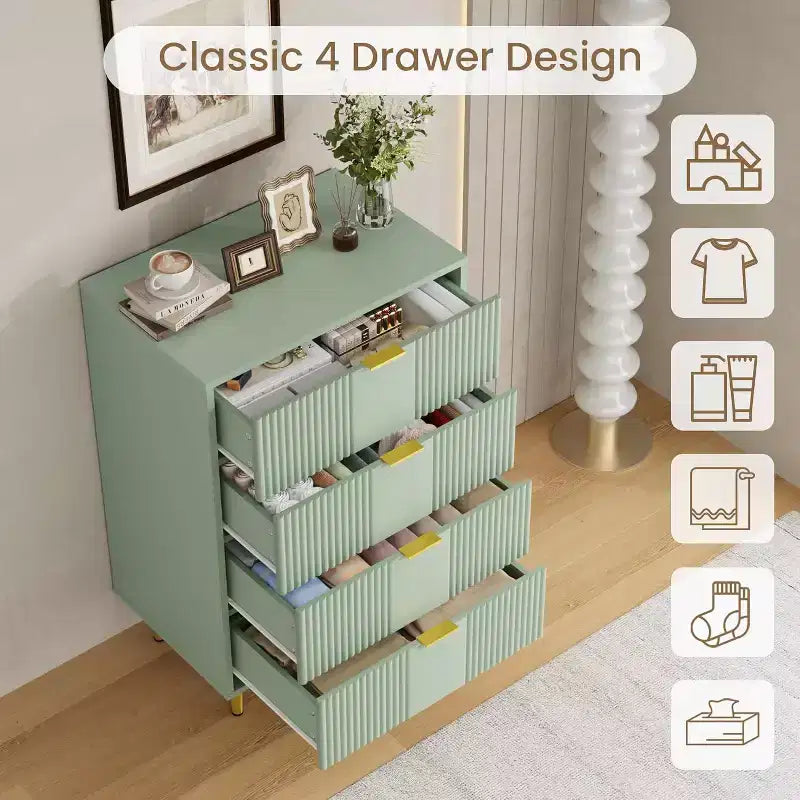 4/ 5/ 6 Drawers Dresser for Bedroom Living Room, Hallway