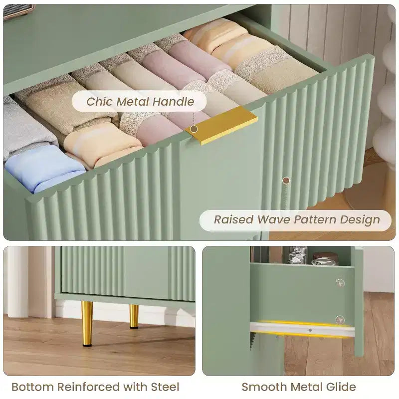 4/ 5/ 6 Drawers Dresser for Bedroom Living Room, Hallway