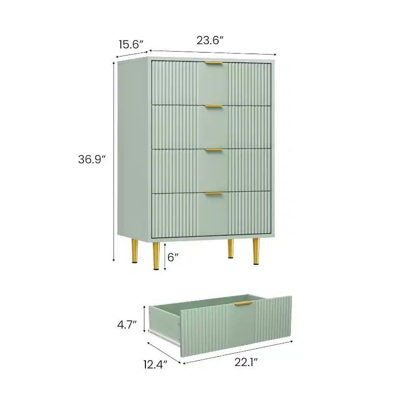 4/ 5/ 6 Drawers Dresser for Bedroom Living Room, Hallway