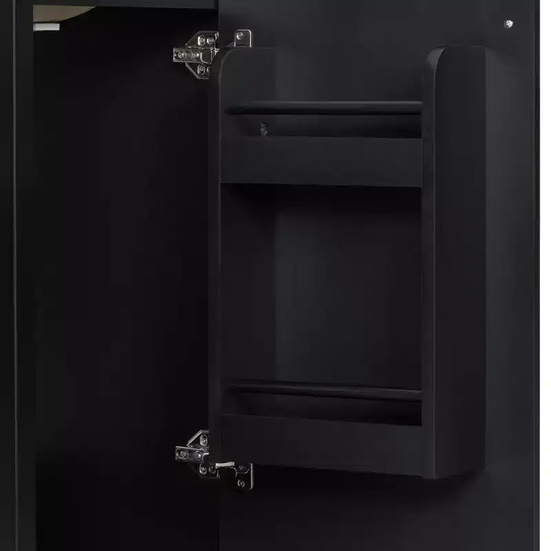 24 Small Bathroom Vanity Sink Combo, Bathroom storage Cabinet with Door Shelf, Single Sink Bathroom Vanity for Small Space