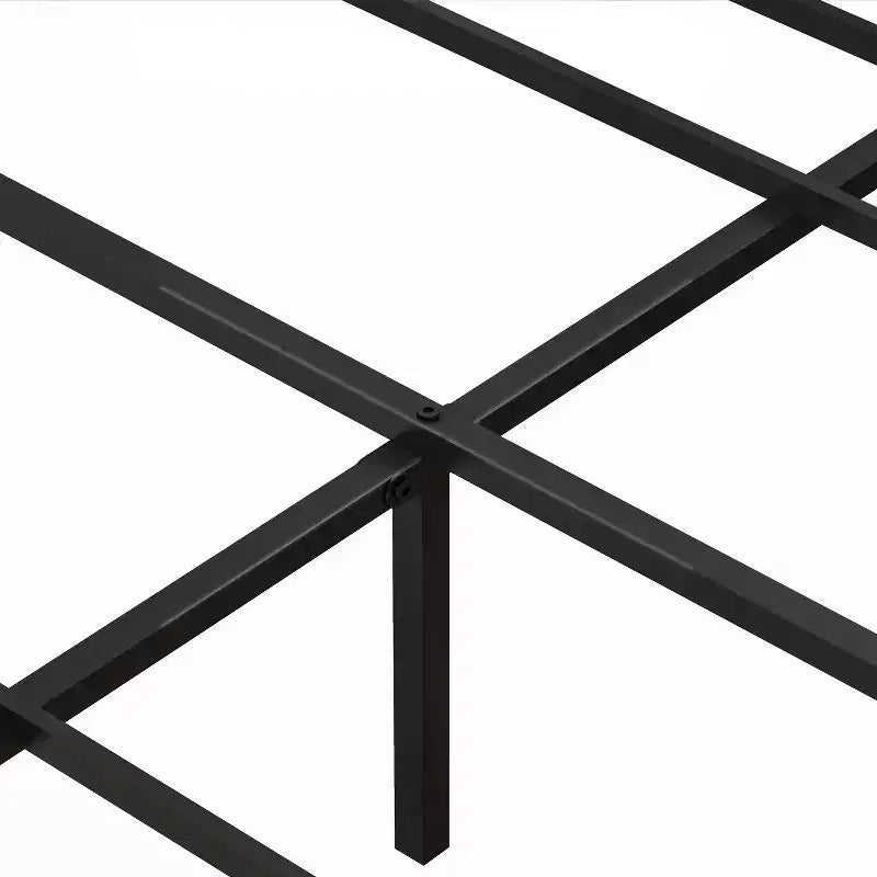 Dyonery Queen Size Platform Bed Frame with/without 4 Large Storage Drawers,Heavy Duty Steel Slat Support,Noise-Free Easy Tool-Free Assembly