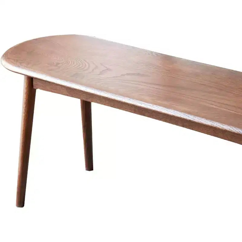 Oak Wood Bench, Modern Farmhouse Table Bench, Armless Kitchen Bench, Entryway Shoe Rack Bench, Indoor Outdoor Furniture Bench