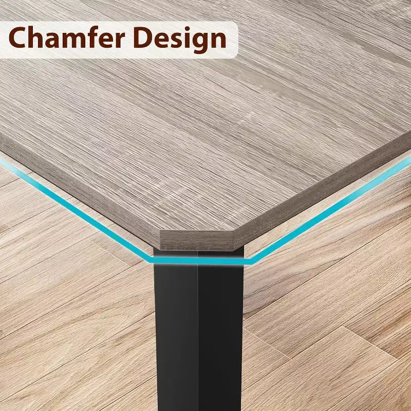 78.7 in Long Computer Desk,Large Industrial Office 2 Person Desk Workstation,Study Writing Wide Table,Modern Style Laptop Desk Tables for Home Office