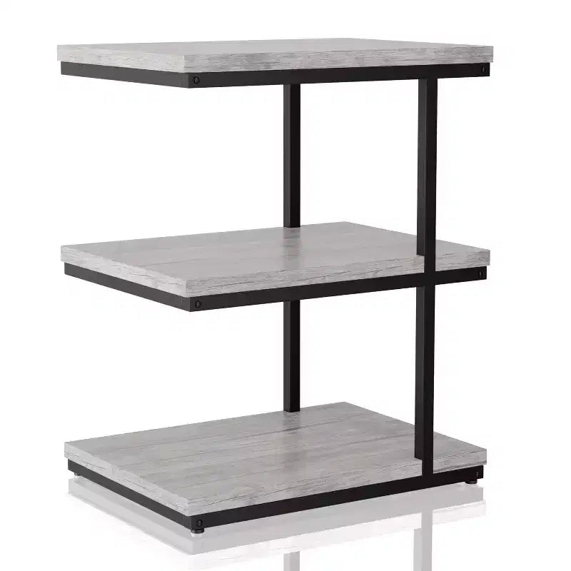 24/7 Shop At Home Comrie 3 Shelf Side Table