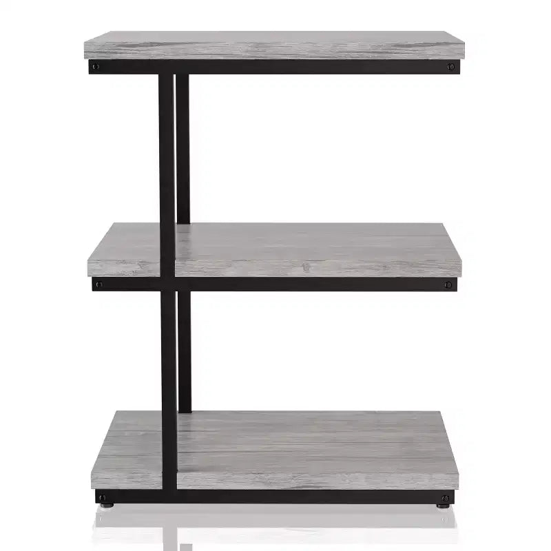24/7 Shop At Home Comrie 3 Shelf Side Table