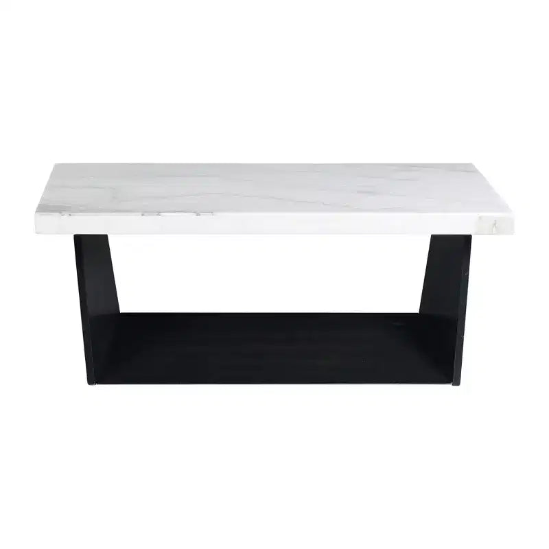 Tobias Coffee Table with Marble Top - Picket House Furnishings
