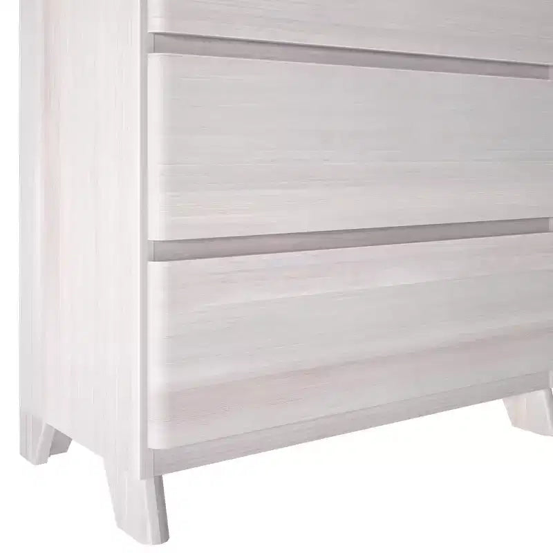 Max & Lily Dresser, 5 Storage Drawers Farmhouse Solid Wood Bedroom Dressers