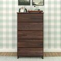 Max & Lily Dresser, 5 Storage Drawers Farmhouse Solid Wood Bedroom Dressers